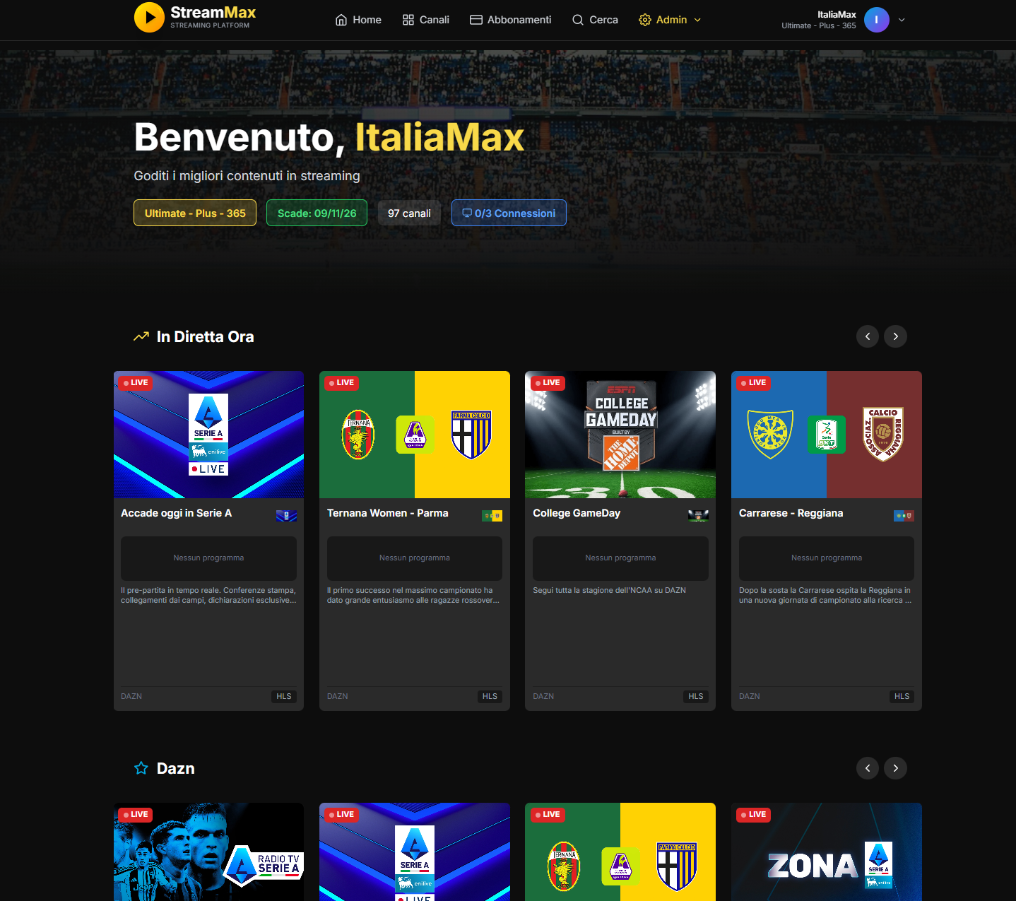 StreamMax – Prestazioni massime, prezzo minimo